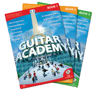 Guitar Academy Book 1, 2 & 3